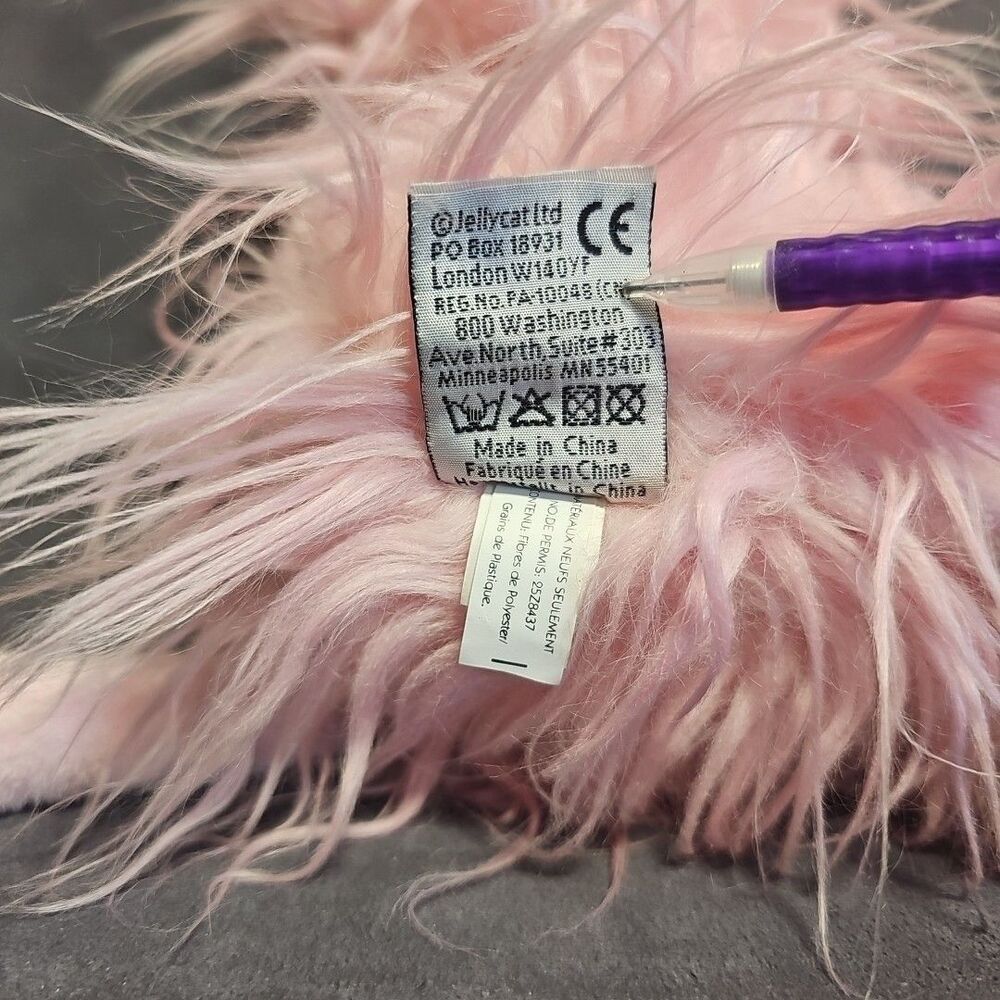 Jellycat Paris Poodle Pink Dog Plush - Rare & Retired Collection - Picture 8 of 12